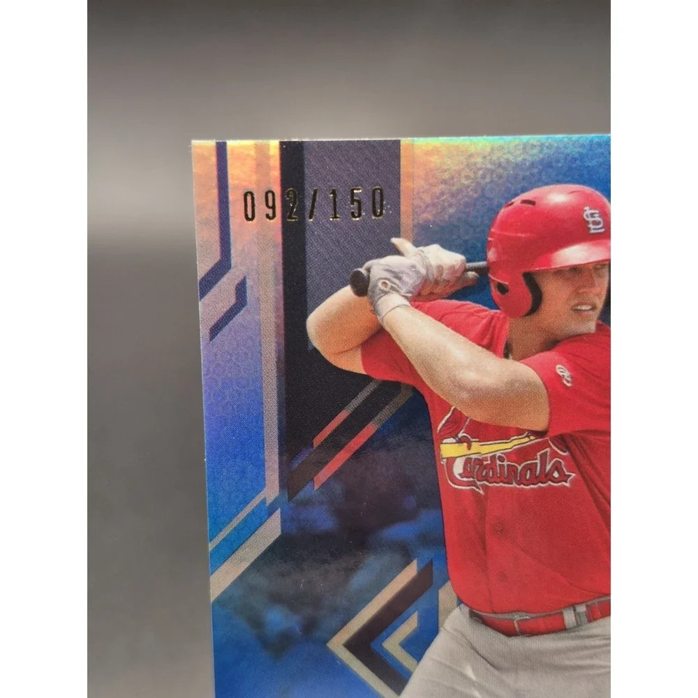 2019 Bowman Platinum Blue Auto Rookie #TOP-45 Luken Baker /150